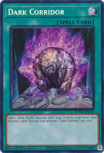 Dark Corridor (DUNE-EN059), Duelist Nexus — Yu-Gi-Oh! card price