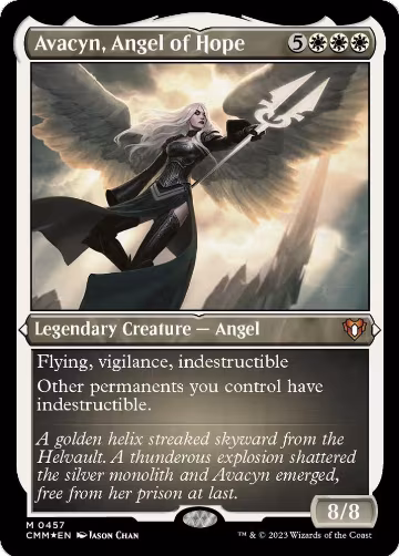 Avacyn, Angel of Hope (Foil Etched) (457), Commander Masters — Magic card price