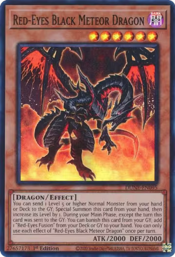 Red-Eyes Black Meteor Dragon (DUNE-EN095), Duelist Nexus — Yu-Gi-Oh! card price