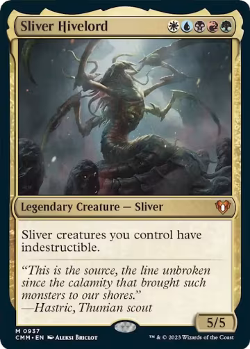 Sliver Hivelord (937), Commander Masters — Magic card price