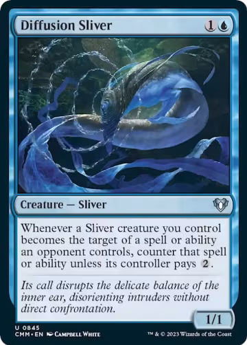 Diffusion Sliver (845), Commander Masters — Magic card price