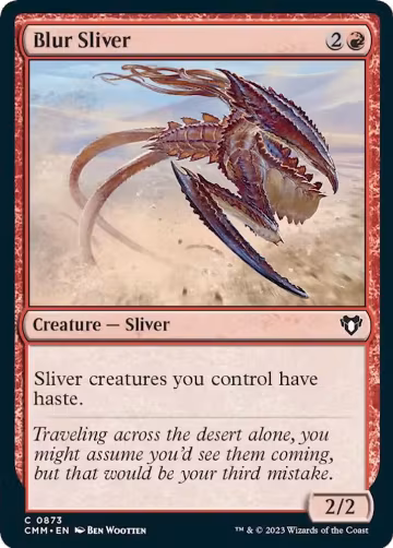 Blur Sliver (873), Commander Masters — Magic card price