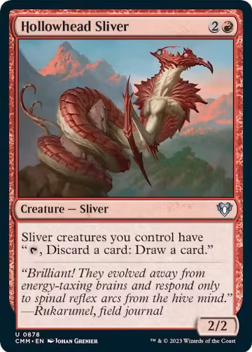 Hollowhead Sliver (878), Commander Masters — Magic card price