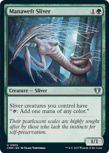 Manaweft Sliver (900), Commander Masters — Magic card price