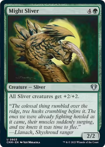 Might Sliver (903), Commander Masters — Magic card price