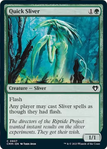 Quick Sliver (907), Commander Masters — Magic card price