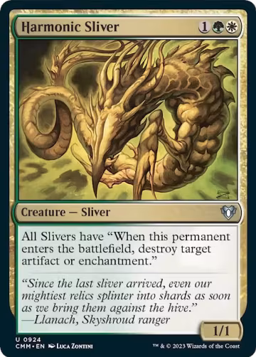 Harmonic Sliver (924), Commander Masters — Magic card price