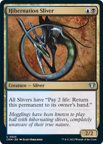 Hibernation Sliver (925), Commander Masters — Magic card price