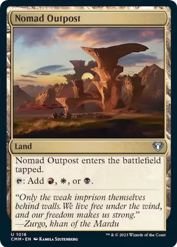 Nomad Outpost (1016), Commander Masters — Magic card price