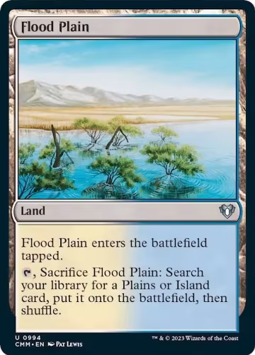 Flood Plain (994), Commander Masters — Magic card price