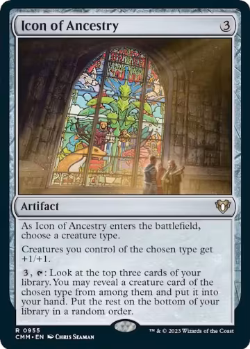 Icon of Ancestry (955), Commander Masters — Magic card price