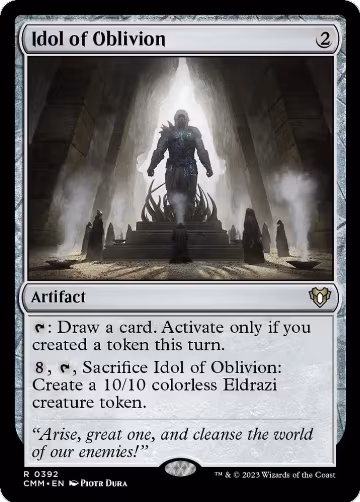 Idol of Oblivion (392), Commander Masters — Magic card price