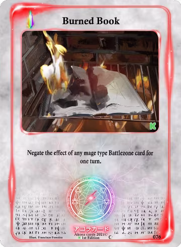 Burned Book (076), Spellbound Wings [Kickstarter Edition] — Akora card price