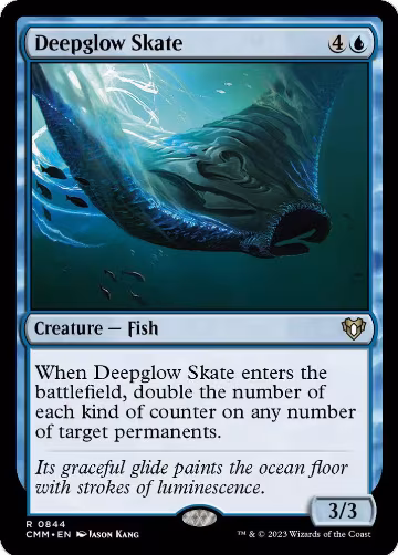 Deepglow Skate (844), Commander Masters — Magic card price