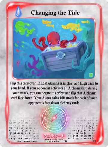 Changing the Tide (101), Spellbound Wings [Kickstarter Edition] — Akora card price