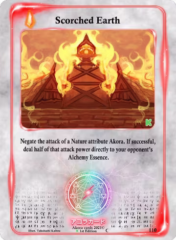 Scorched Earth (110), Spellbound Wings [Kickstarter Edition] — Akora card price