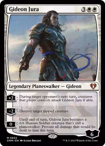 Gideon Jura (822), Commander Masters — Magic card price