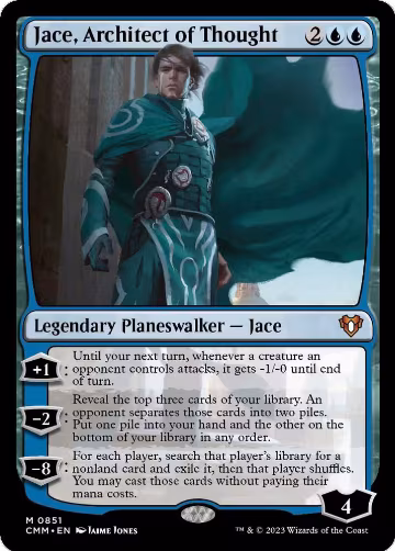 Jace, Architect of Thought (851), Commander Masters — Magic card price