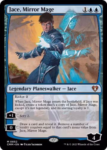 Jace, Mirror Mage (852), Commander Masters — Magic card price