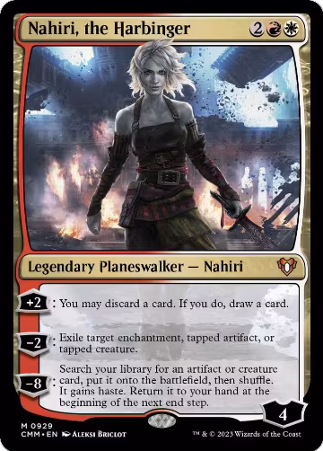 Nahiri, the Harbinger (929), Commander Masters — Magic card price