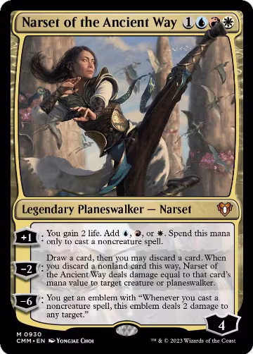 Narset of the Ancient Way (930), Commander Masters — Magic card price