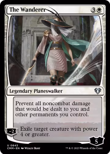 The Wanderer (843), Commander Masters — Magic card price