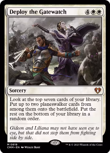 Deploy the Gatewatch (819), Commander Masters — Magic card price