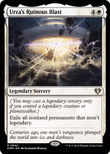 Urza's Ruinous Blast (842), Commander Masters — Magic card price