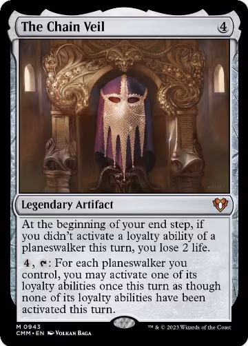 The Chain Veil (943), Commander Masters — Magic card price
