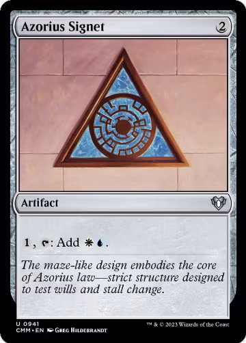 Azorius Signet (941), Commander Masters — Magic card price