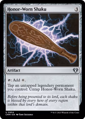 Honor-Worn Shaku (954), Commander Masters — Magic card price