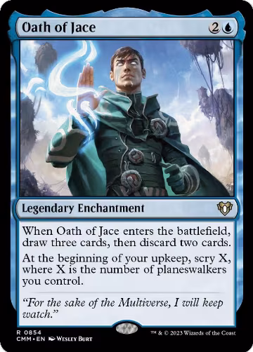 Oath of Jace (854), Commander Masters — Magic card price