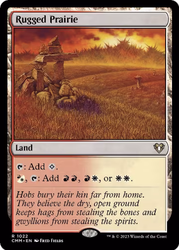 Rugged Prairie (1022), Commander Masters — Magic card price