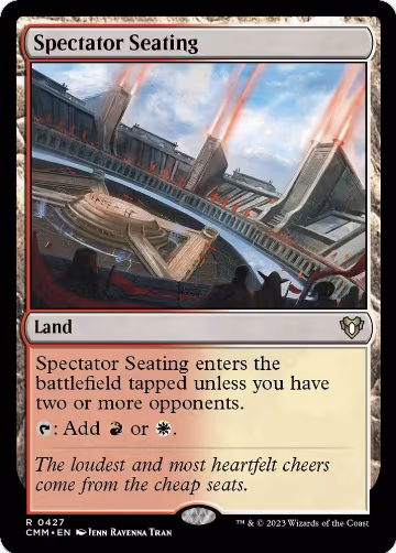 Spectator Seating (427), Commander Masters — Magic card price