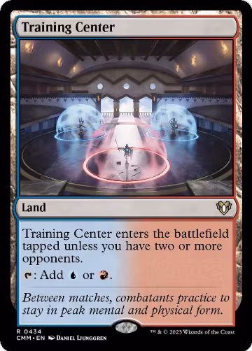 Training Center (434), Commander Masters — Magic card price
