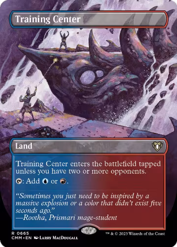 Training Center (Borderless) (665), Commander Masters — Magic card price