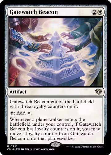 Gatewatch Beacon (721), Commander Masters — Magic card price