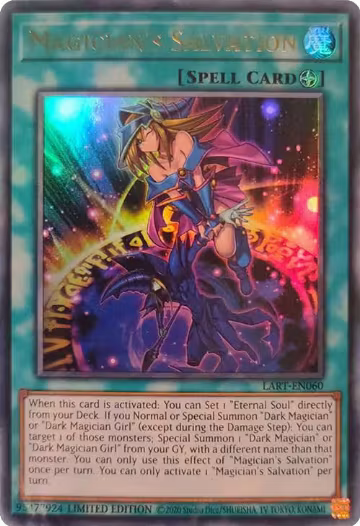 Magician's Salvation (LART-EN060), The Lost Art Promotion — Yu-Gi-Oh! card price