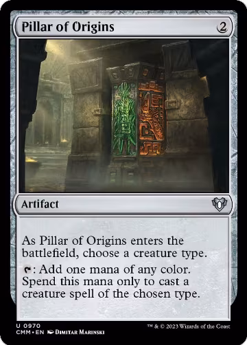 Pillar of Origins (970), Commander Masters — Magic card price