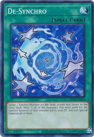 De-Synchro (OP22-EN023), OTS Tournament Pack 22 — Yu-Gi-Oh! card price