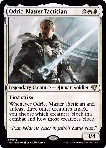Odric, Master Tactician (46), Commander Masters — Magic card price