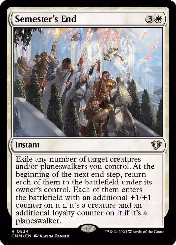 Semester's End (834), Commander Masters — Magic card price