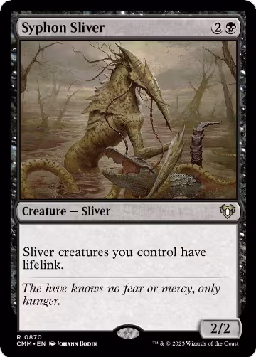 Syphon Sliver (870), Commander Masters — Magic card price