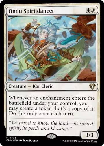 Ondu Spiritdancer (723), Commander Masters — Magic card price