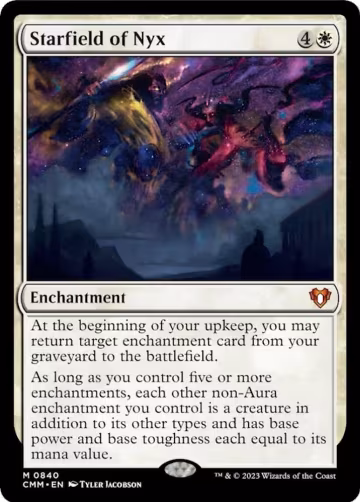 Starfield of Nyx (840), Commander Masters — Magic card price