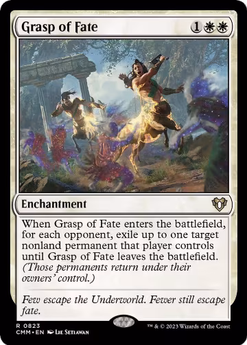 Grasp of Fate (823), Commander Masters — Magic card price