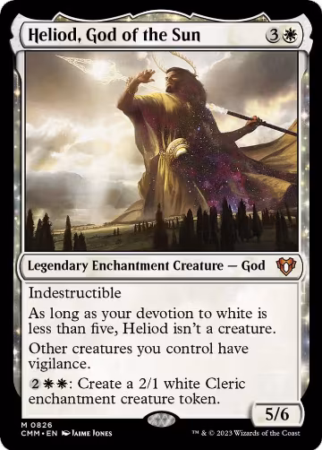 Heliod, God of the Sun (826), Commander Masters — Magic card price