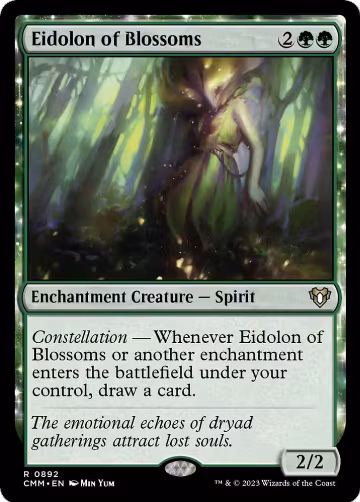 Eidolon of Blossoms (892), Commander Masters — Magic card price