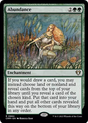Abundance (884), Commander Masters — Magic card price