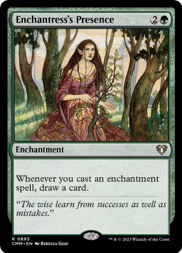 Enchantress's Presence (893), Commander Masters — Magic card price